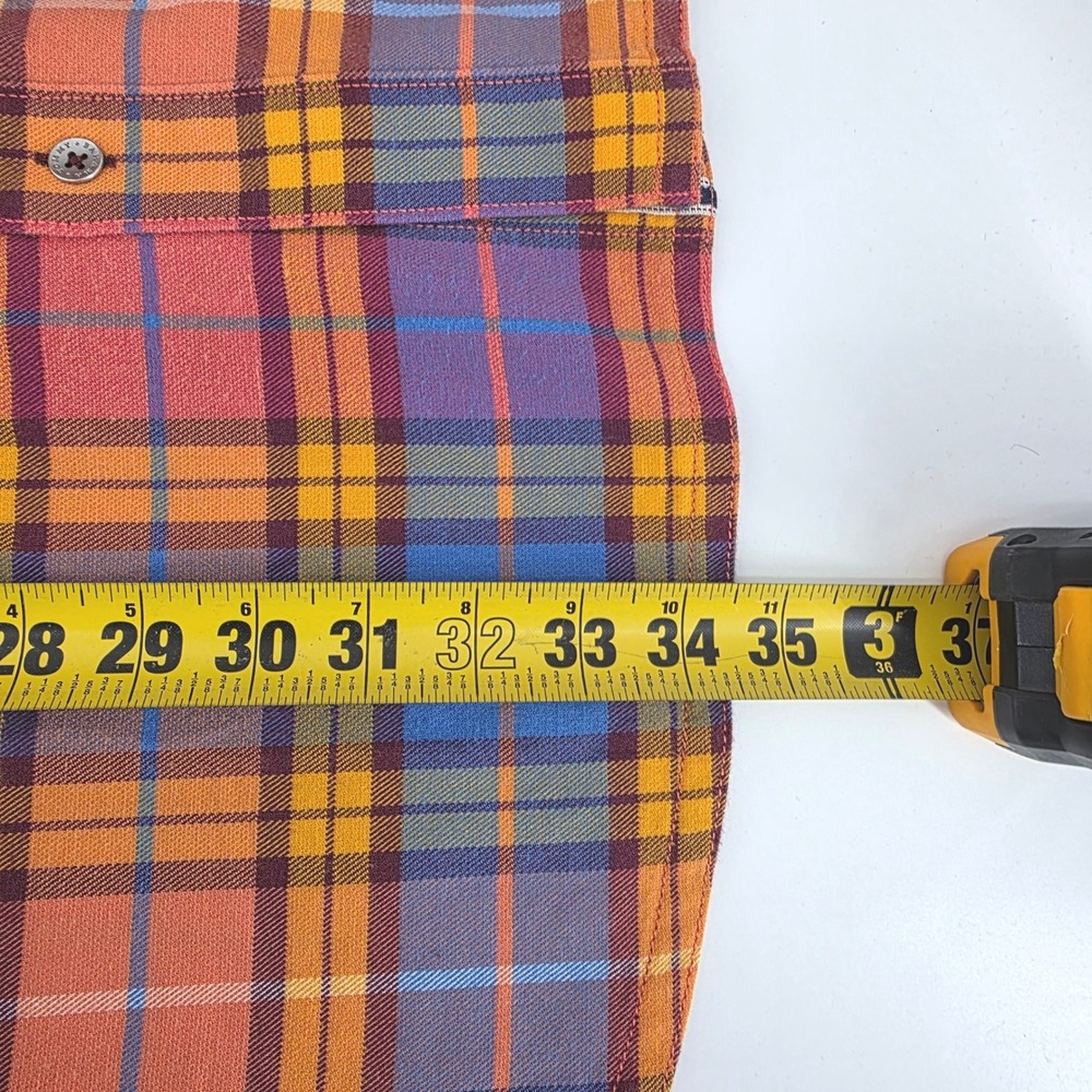 Tommy Bahama Canyon Beach Flannel Shirt Mens 3XLB Plaid Long Sleeve Button Up - Picture 6 of 7